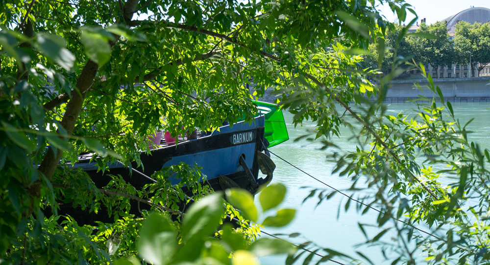 Gite péniche Lyon